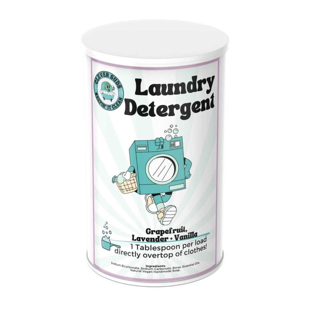 Clever Suds Laundry Detergent (1.5 lb | 30 Loads) - Lavender + Grapefruit