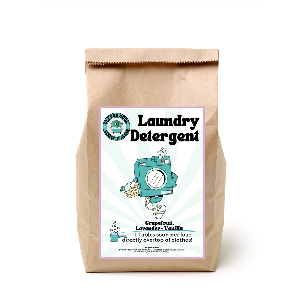 Clever Suds Laundry Detergent (1.5 lb | 30 Loads) - Lavender + Grapefruit