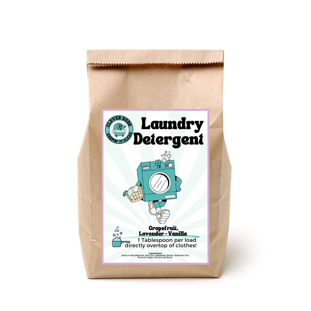 Clever Suds Laundry Detergent (1.5 lb | 30 Loads) - Lavender + Grapefruit